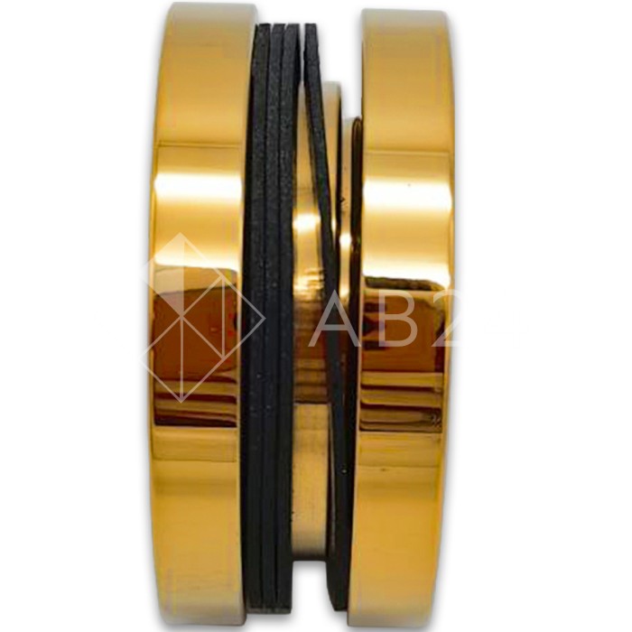 Ручка купе FDR-12, нержавейка/золото