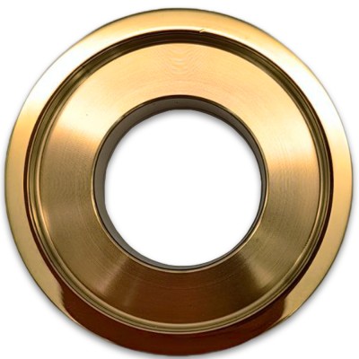Ручка купе FDR-12, нержавейка/золото