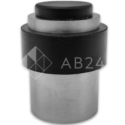 Дверной стопор FDA-09 к стене/полу, нержавейка/матовый