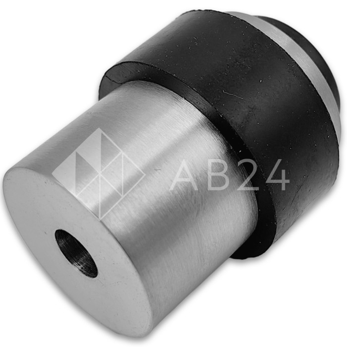 Дверной стопор FDA-09 к стене/полу, нержавейка/матовый