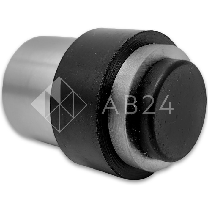 Дверной стопор FDA-09 к стене/полу, нержавейка/матовый