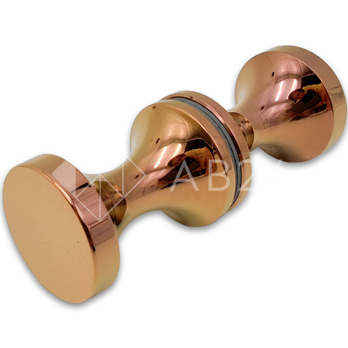 Ручка кноб FDR-61, нержавейка/розовое золото