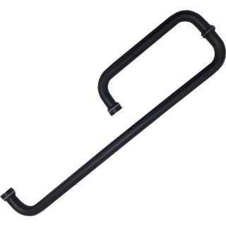 Ручка полотенцесушитель FDR-75.1, 19х200х450х1.0 мм, нержавейка/черный