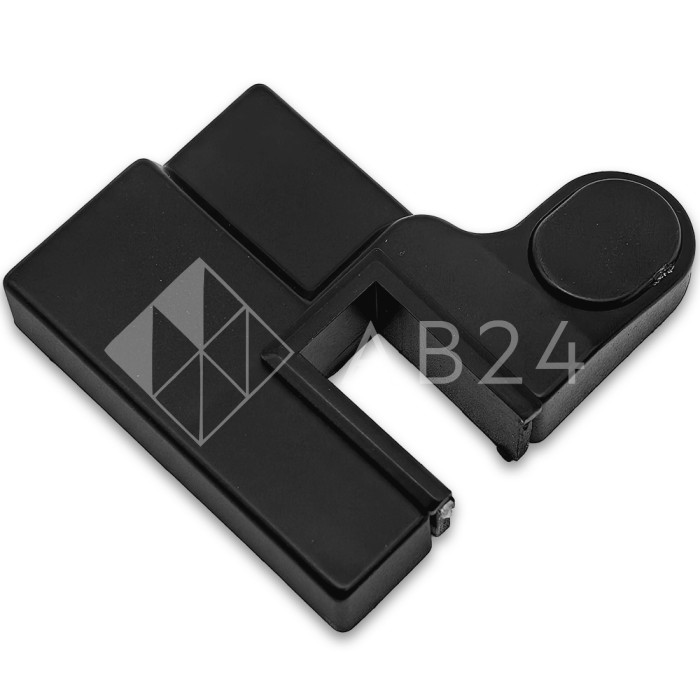 Коннектор FDPA-433R порог-стекло правая, ПВХ/черный