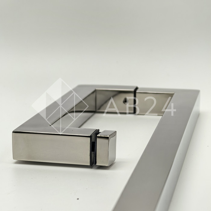 Ручка скоба FDR-72, 25x25x200x400х1.0 мм, нержавейка/полированный