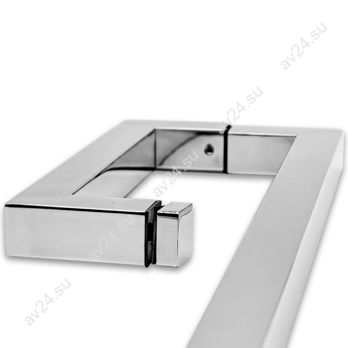 Ручка скоба FDR-72, 25x25x200x400х1.0 мм, нержавейка/полированный