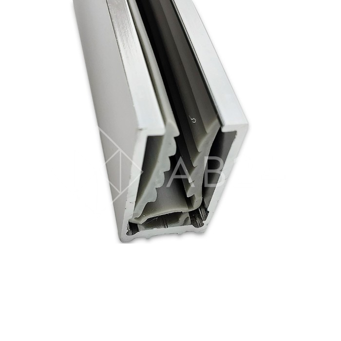 Уплотнитель для профиля FDPA-541, 30х17х2 серый 1 м, серый