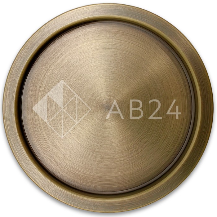 Ручка купе FDR-13, нержавейка/бронза