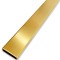 Труба FDT-351, 30х10х1.5 мм 1 м, нержавейка/брашированное золото