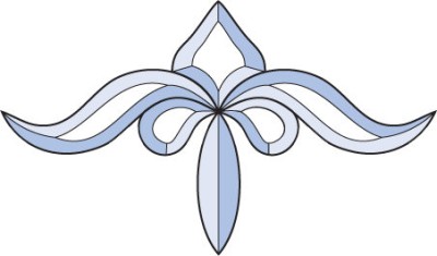 Бевелс AV76 фрамужный (6 элементов) 264 х 154 мм