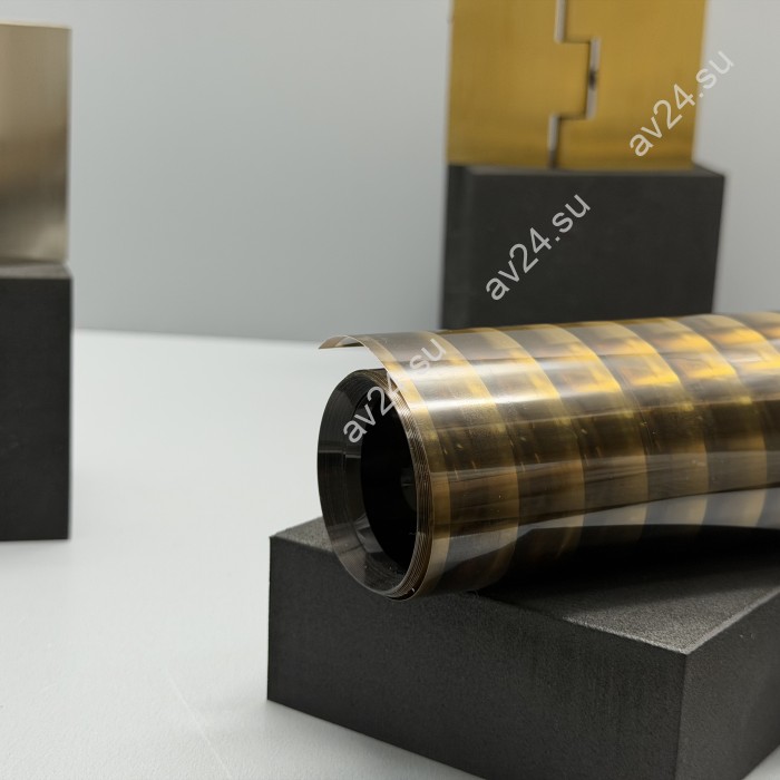 Декоративная пленка MORU бронза прозрачная 1,52х5 м, шаг 12 мм