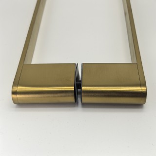 Ручка полотенцесушитель FDR-714, 5х20х260 мм, нержавейка/брашированное золото