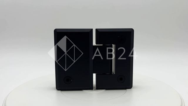 Петля Бета β FDP-22 стекло-стекло 180°, латунь/черный