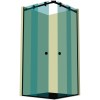 Душевая кабина угловая раздвижная DK-202P в опорном профиле