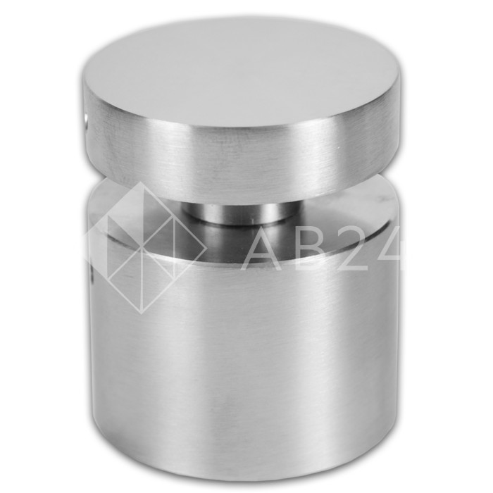 Стеклодержатель FKK-42.1, 10х30 мм Ø40 мм М12x1.75 для стекла, нержавейка/матовый