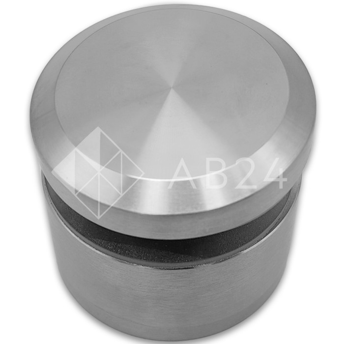 Стеклодержатель FKK-43-DEF с дефектом 10х26-36мм O50мм М12x1.75 для стекла, нержавейка/матовый