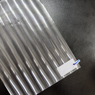 Декоративная пленка MORU прозрачная 1,52х5 м, шаг 12 мм