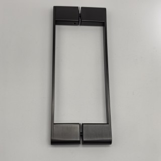 Ручка полотенцесушитель FDR-714, 5х20х260 мм, нержавейка/оружейная сталь