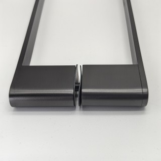 Ручка полотенцесушитель FDR-714, 5х20х260 мм, нержавейка/оружейная сталь