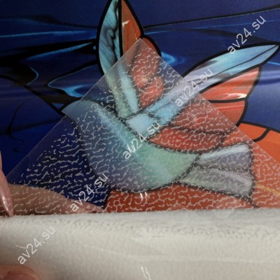 Витражная пленка Decra Glow DG322 с эффектом "замши"