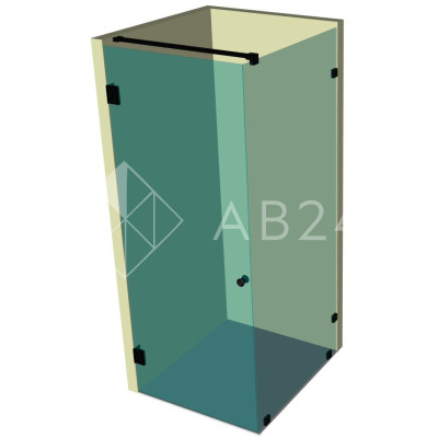 Душевая кабина угловая DK-203K на коннекторах