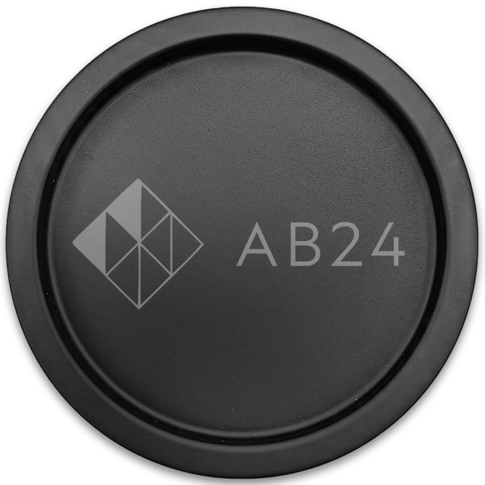 Ручка купе FDR-13, нержавейка/черный