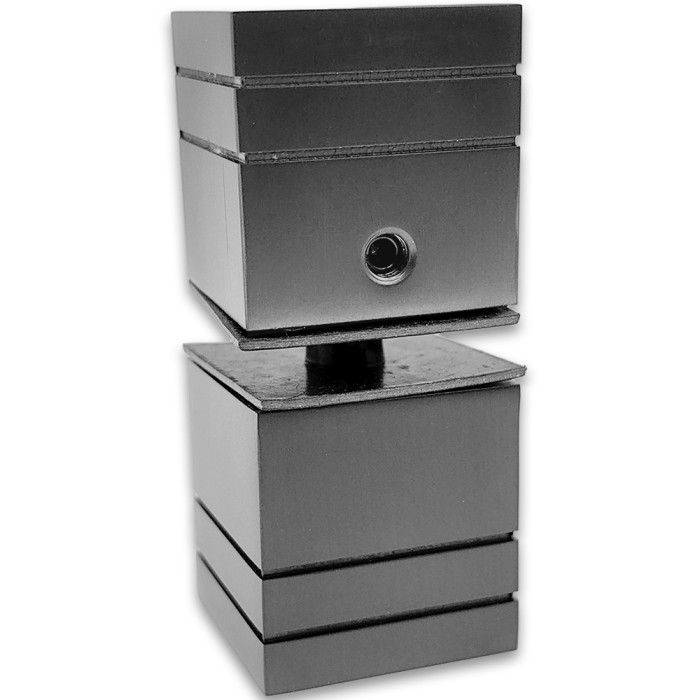 Ручка кноб FDR-54-DEF с дефектом, нержавейка/оружейная сталь