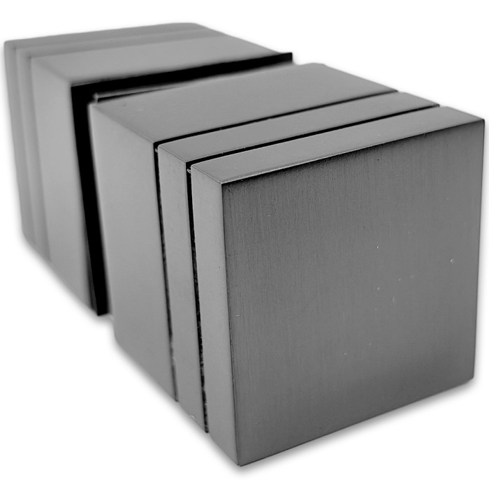 Ручка кноб FDR-54-DEF с дефектом, нержавейка/оружейная сталь