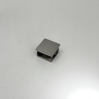 Заглушка FOP-40p.01 для поручня 40*40 с пазом, GRIT 600, нержавейка/полированный