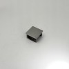 Заглушка FOP-40p.01 для поручня 40*40 с пазом, GRIT 600, нержавейка/полированный