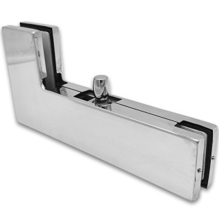 Фитинг угловой, FKF-22 соединительный с осью, нержавейка/полированный