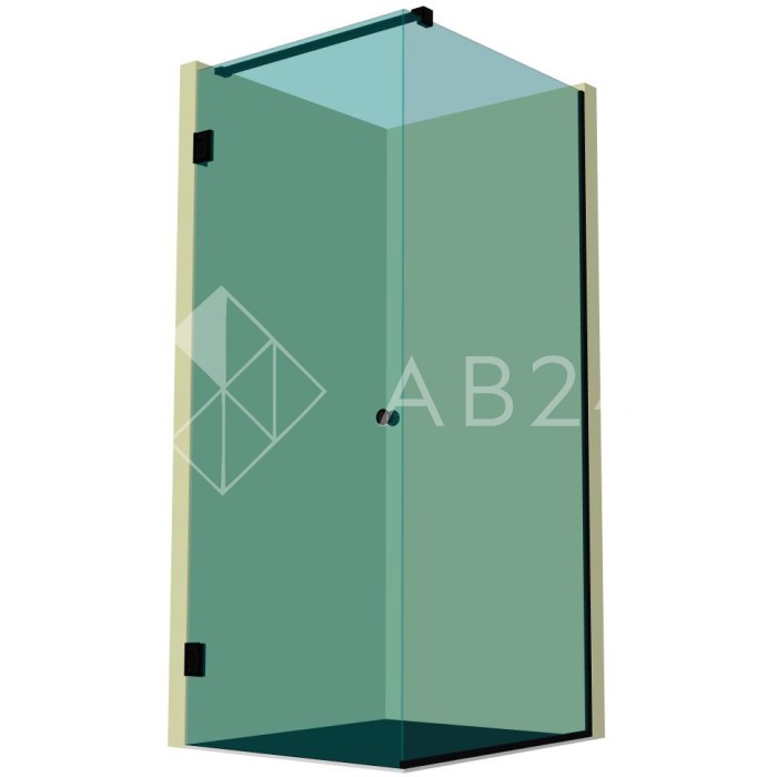 Душевая кабина угловая DK-203P в опорном профиле