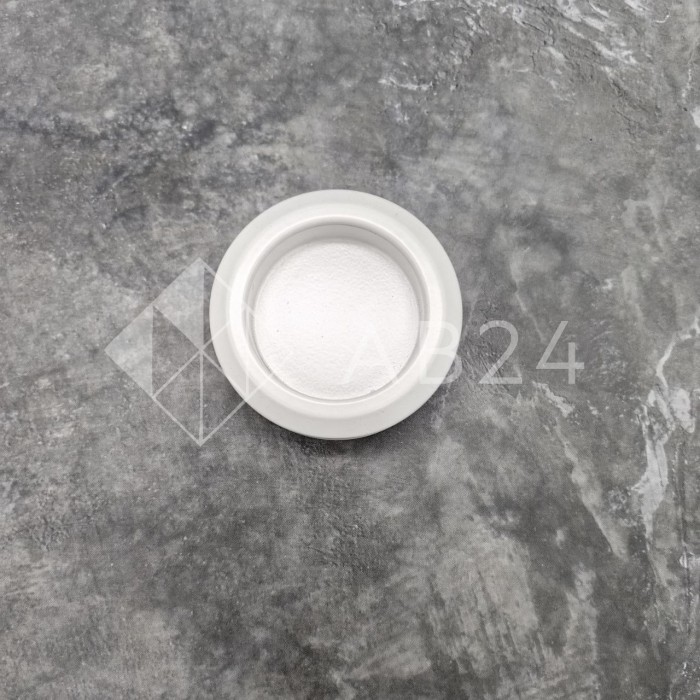 Ручка купе FDR-10, нержавейка/белый