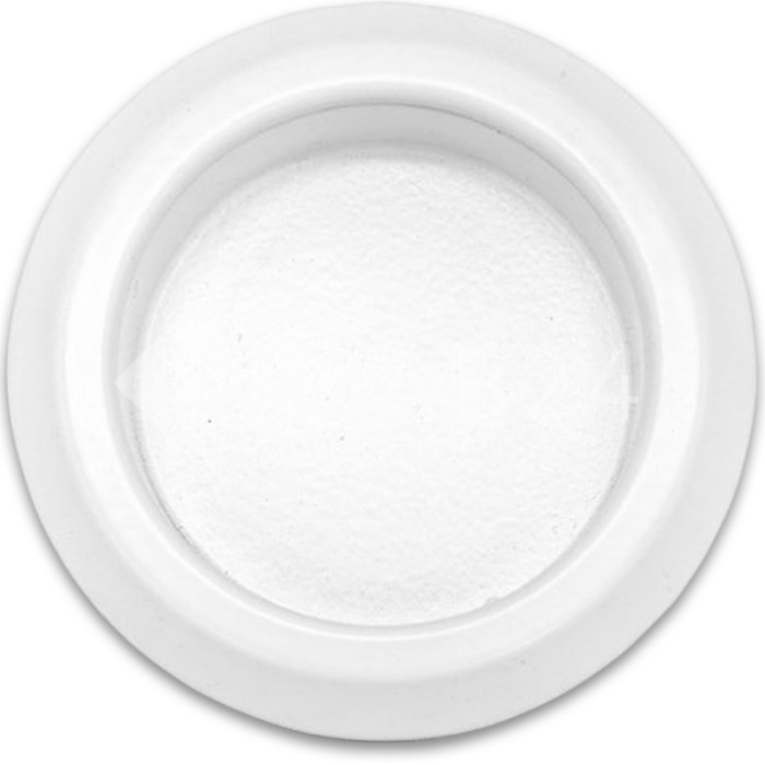 Ручка купе FDR-10, нержавейка/белый