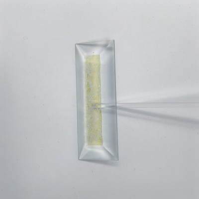 Бевелс AV222 дихроичный прямоугольник 101 х 38 мм желтый мороз