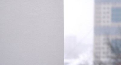 Декоративная витражная пленка Sparks White Crystal (эффект морозных искр)