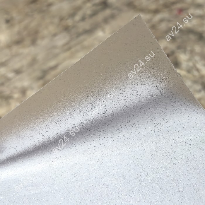 Декоративная витражная пленка Sparks White Crystal (эффект морозных искр)