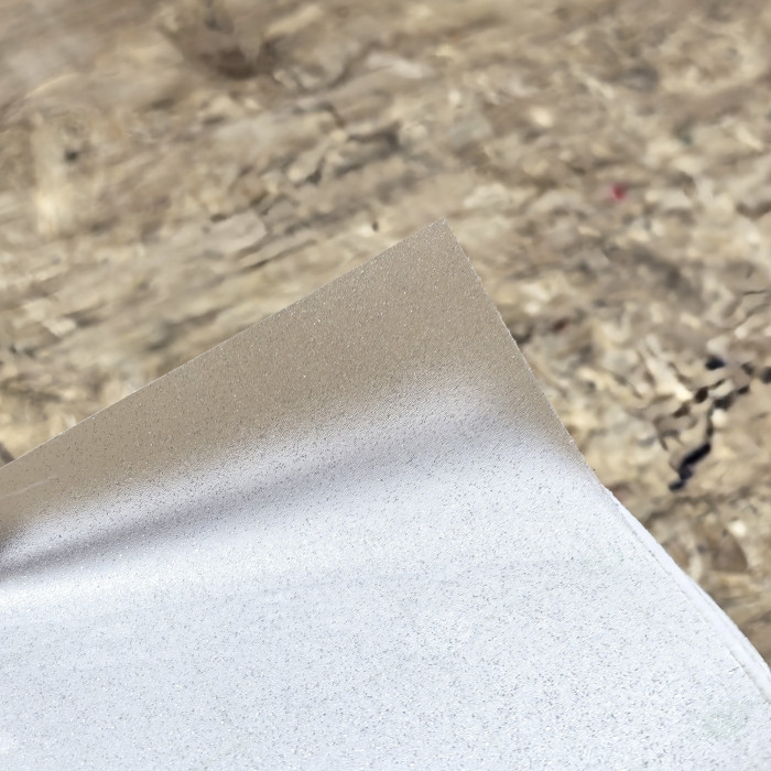 Декоративная витражная пленка Sparks White Crystal (эффект морозных искр)