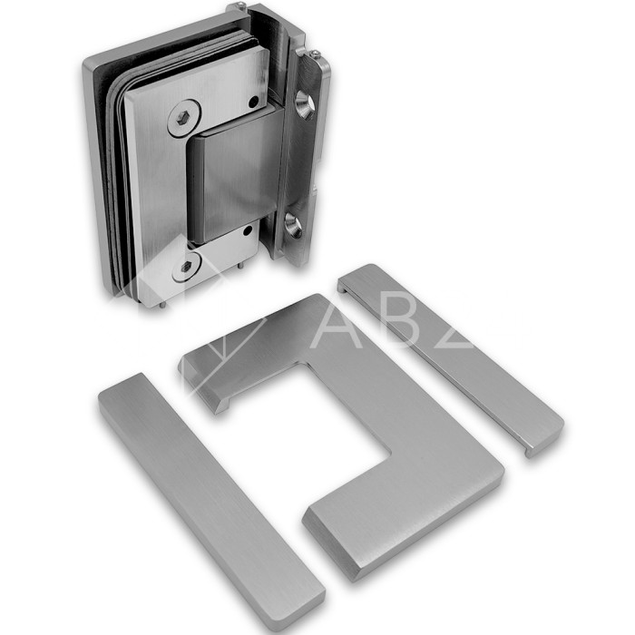 Петля Афина FDP-131 стена-стекло центр. крепление, латунь/матовый