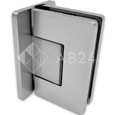 Петля Афина FDP-131 стена-стекло центр. крепление, латунь/матовый