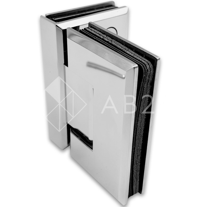 Петля Бета β FDP-23 стекло-стекло 90°, цинк/хром