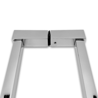 Ручка полотенцесушитель FDR-83 регулируемая, нержавейка/полированный