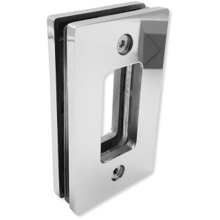 Ручка купе Дриада FDR-111, 122х70 прямоугольная, межосевое 100, нержавейка/полированный