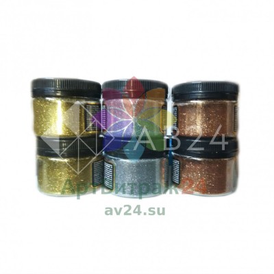 Глиттер (блестки) бронза 60 г
