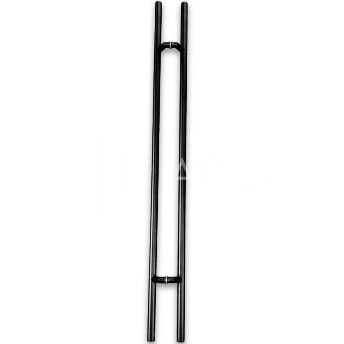 Ручка FKR-205 для стеклянных дверей 32х1020х1500 мм, нержавейка/черный