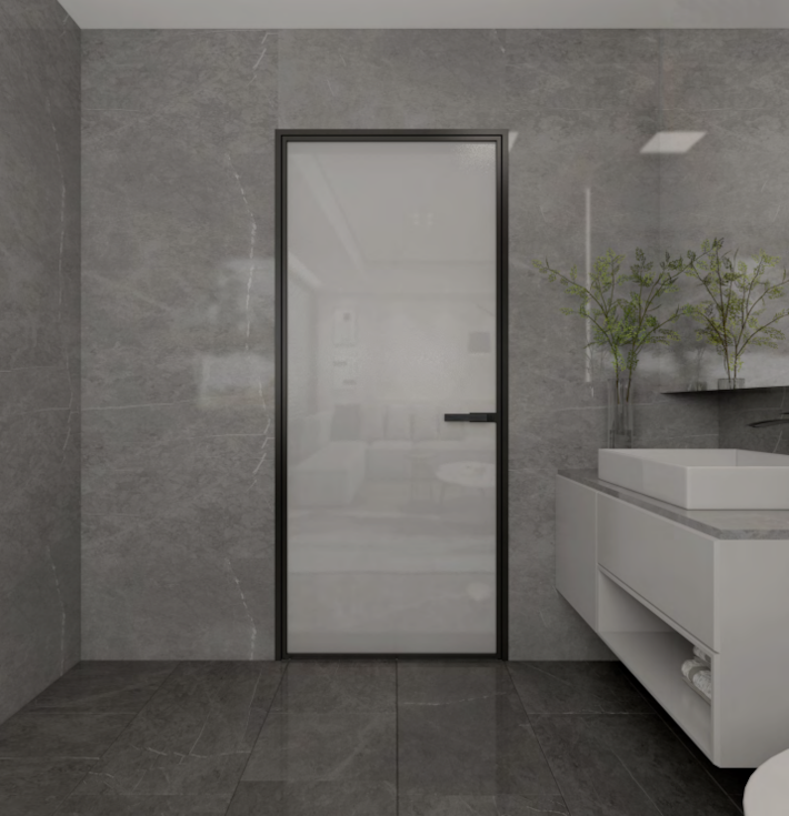 Двери из стекла