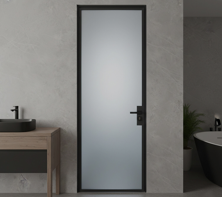 Готовые двери из стекла