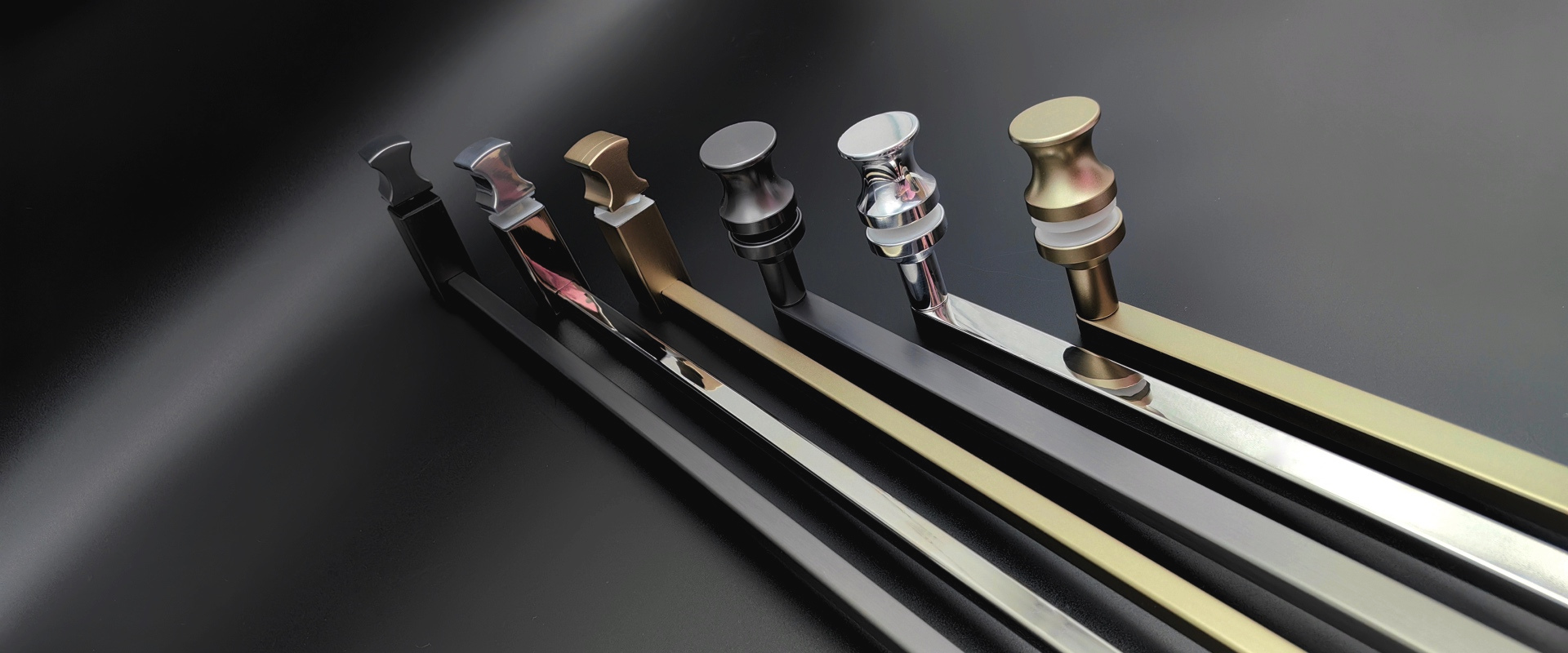 Ручки для стеклянных душевых